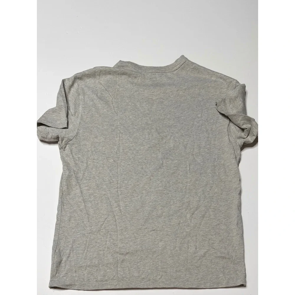 Polo Ralph Lauren Mens Medium Gray Crewneck Short Sleeve Pony Logo T-Shirt